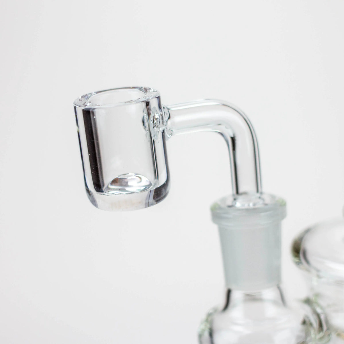 Quartz Banger part of the 7 Inch Dab Rig with Showerhead Diffuser from Wellcann