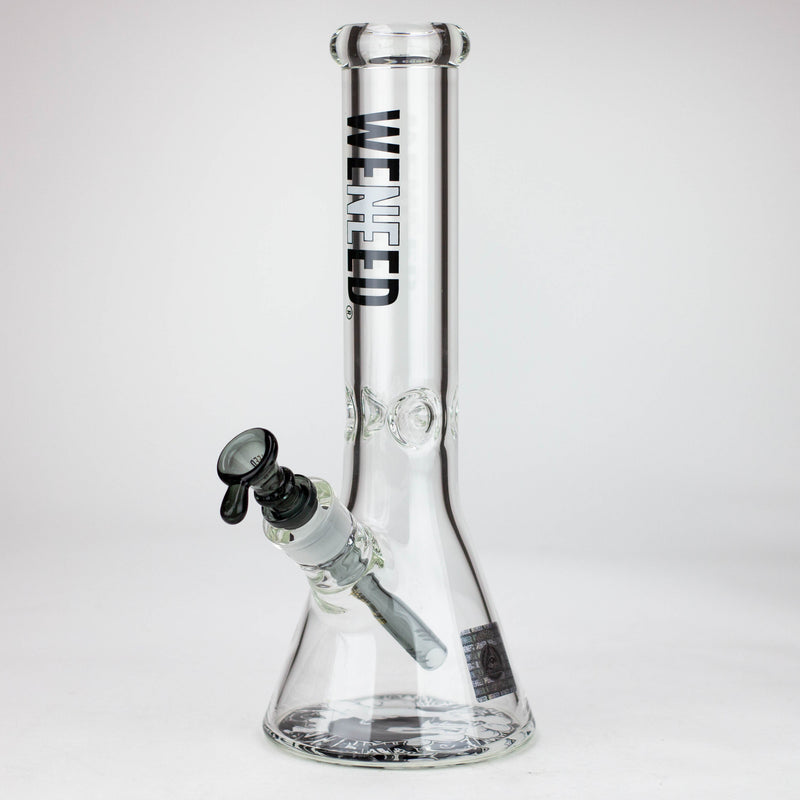 WENEED 12 Inch Animal Kingdom Clear Beaker Bong