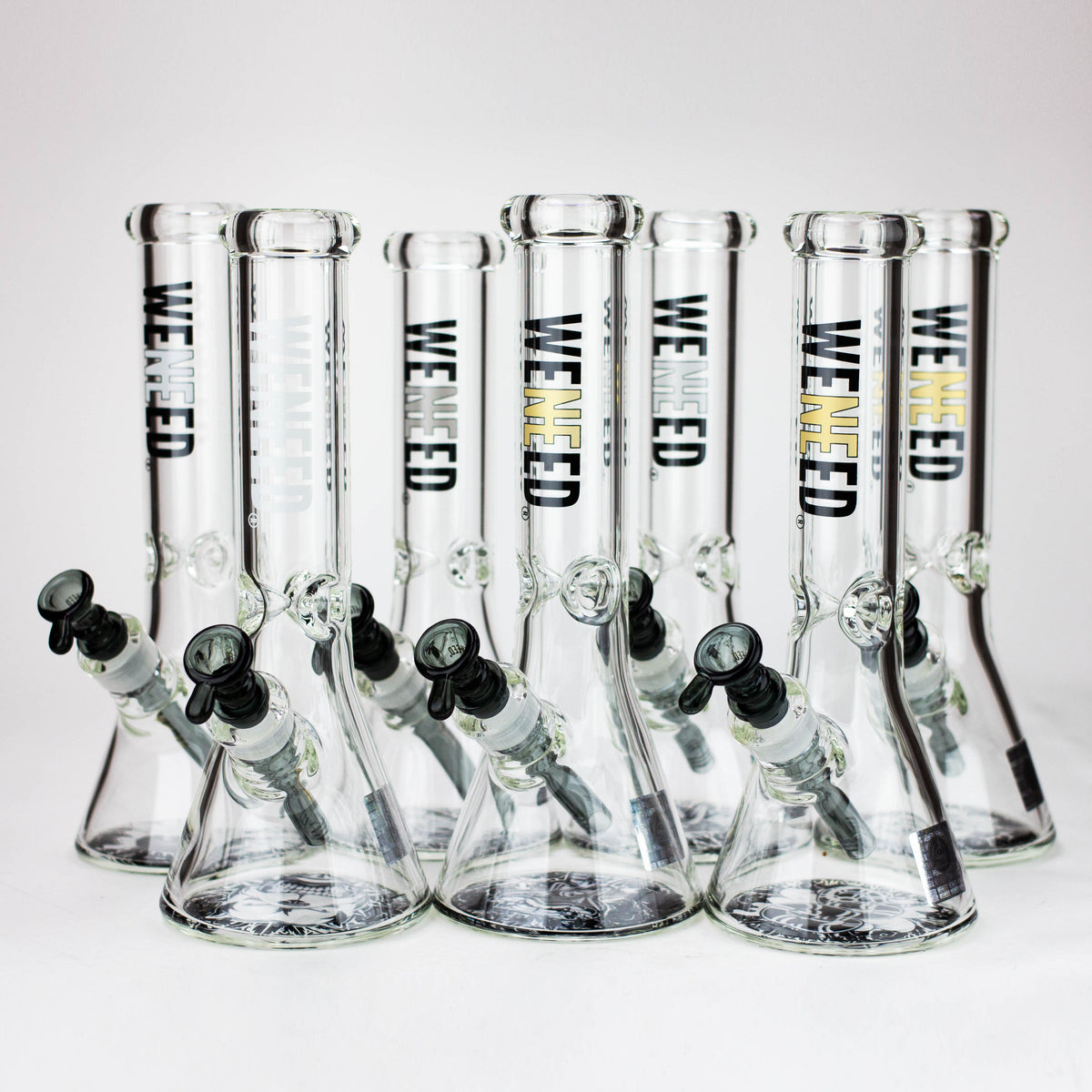 WENEED 12 Inch Animal Kingdom Beaker Bong