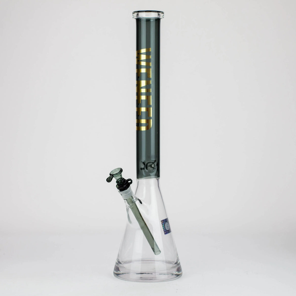 WENEED 22 Inch Huge Beaker Bong in Black