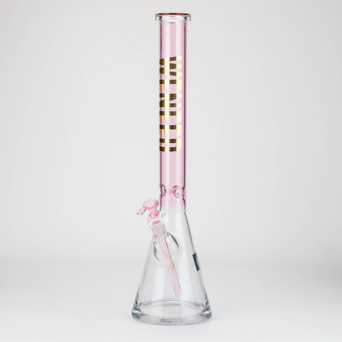 WENEED 22 Inch Oversized Pink Beaker Bong 