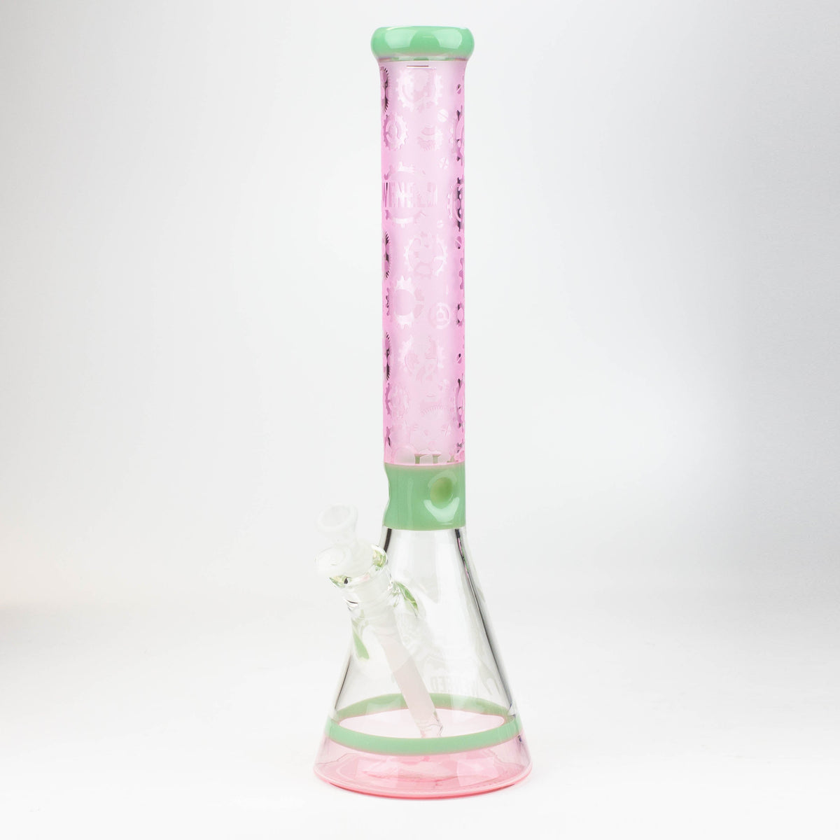 WENEED High Gear 19 inch Pink Beaker Bong