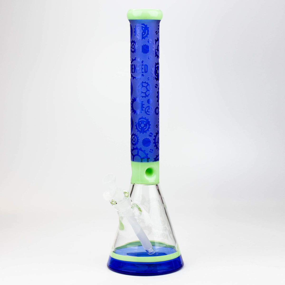 WENEED High Gear 19 inch Beaker Bong in Blue