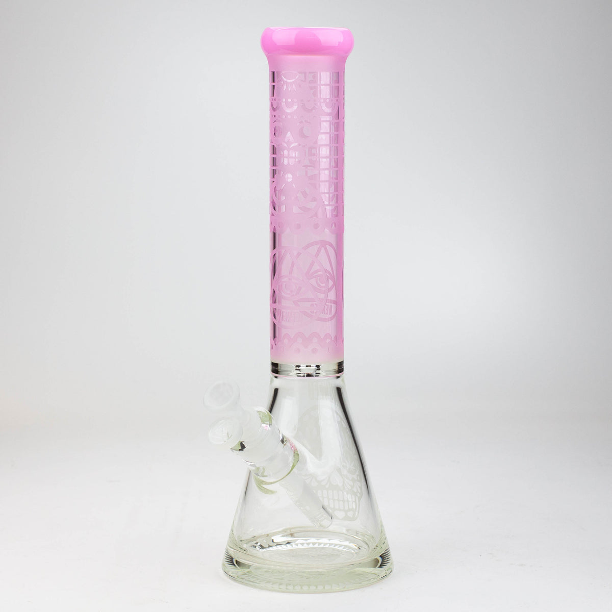 Memento Mori WENEED 16 inch Pink Beaker Bong 