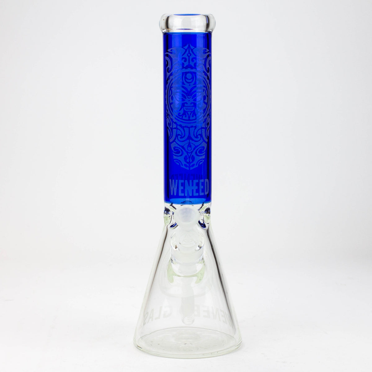 Front View of the WENEED 14-Inch Sun God Beaker Bong