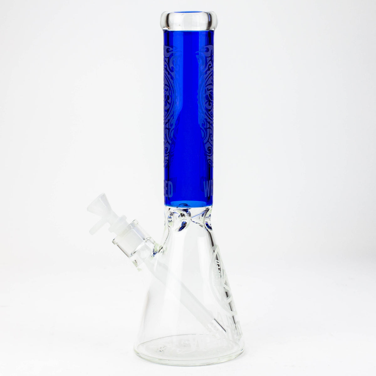 Side View of the WENEED 14-Inch Sun God Beaker Bong