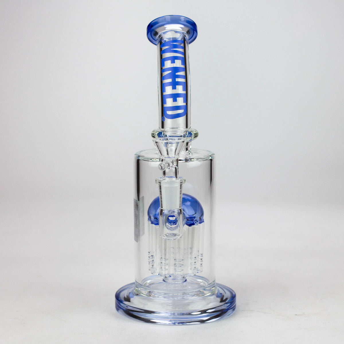 Front View of the WENEED 10 inch Tree Perc Bong