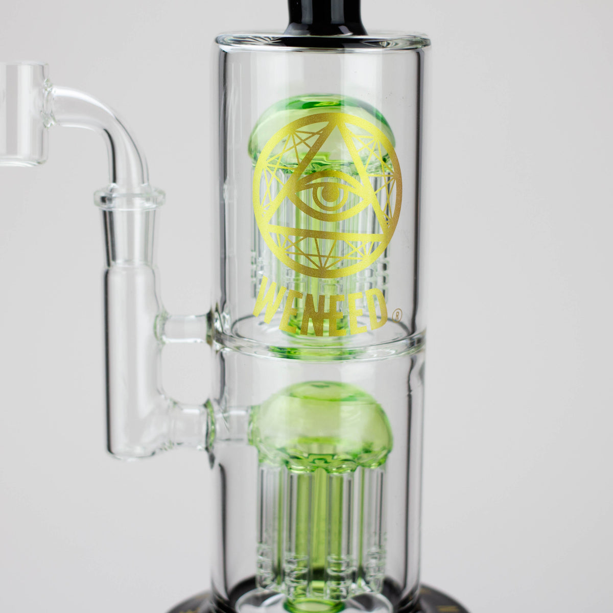 Body Design of the WENEED Dark Chamber Tree Perc Dab Rig