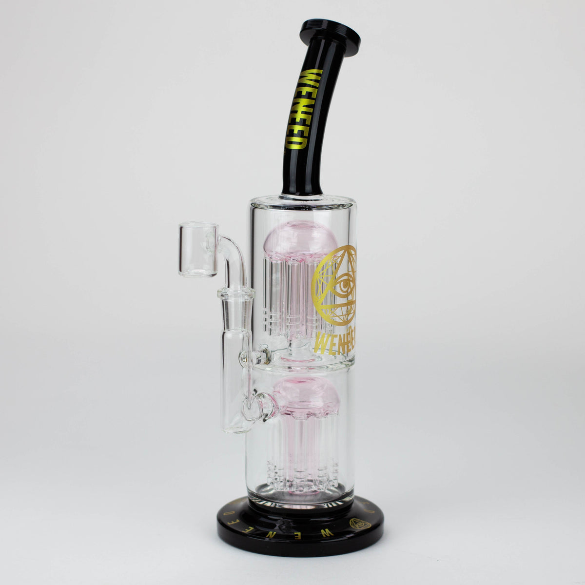 WENEED Pink Dab Rig with Tree Percolator