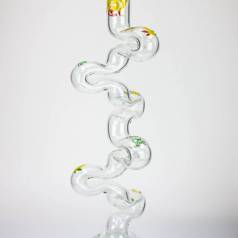 Huge Kink Zong 29 Inch Beaker Bong from XTREME Glass