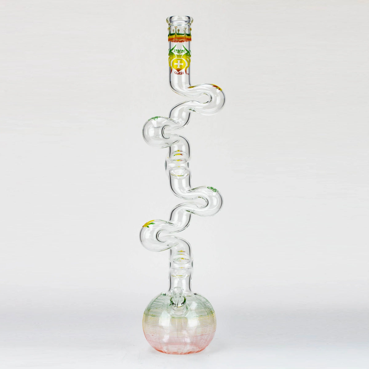 Huge Kink Zong Beaker Bong from XTREME Glass in 29 Inches