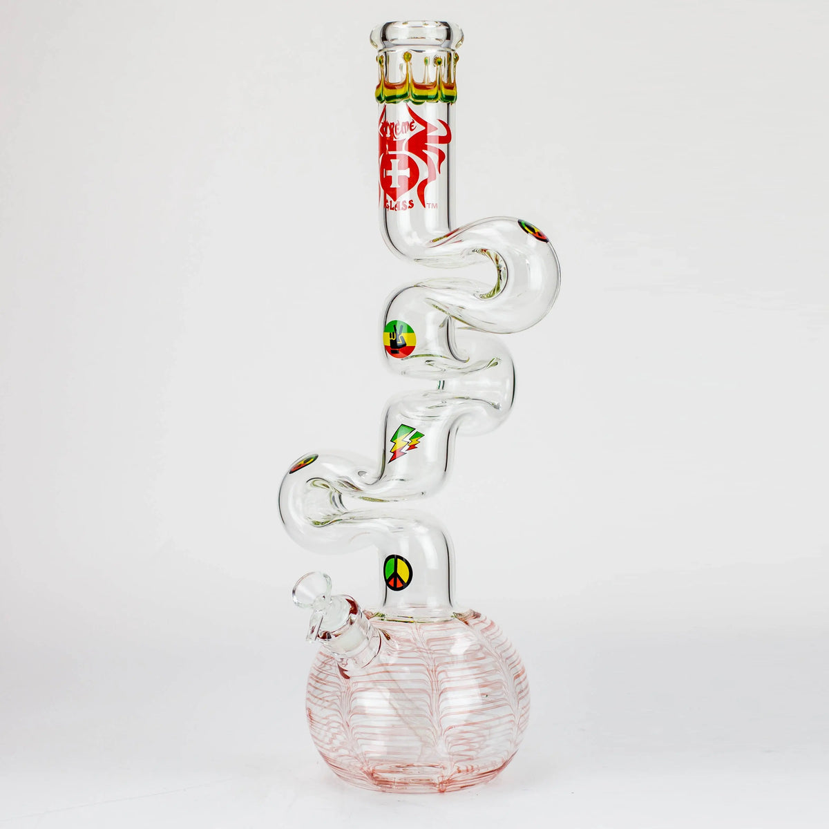 20 Inch Kink Zong Beaker Bong from XTREME Glass