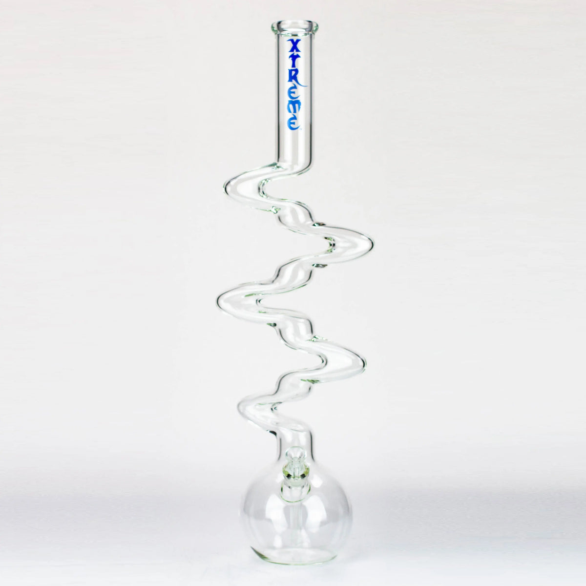 28 Inch Kink Zong Clear Glass Bong from XTREME Glass