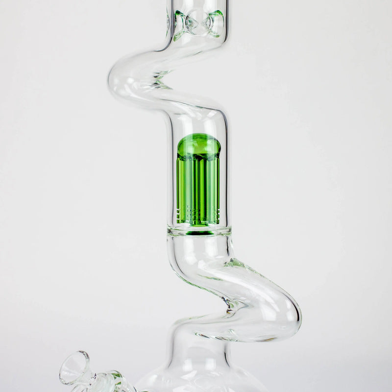 Tree Arm Percolator in the 20 Inch Kink Zong Tree Perc Beaker Bong from XTREME