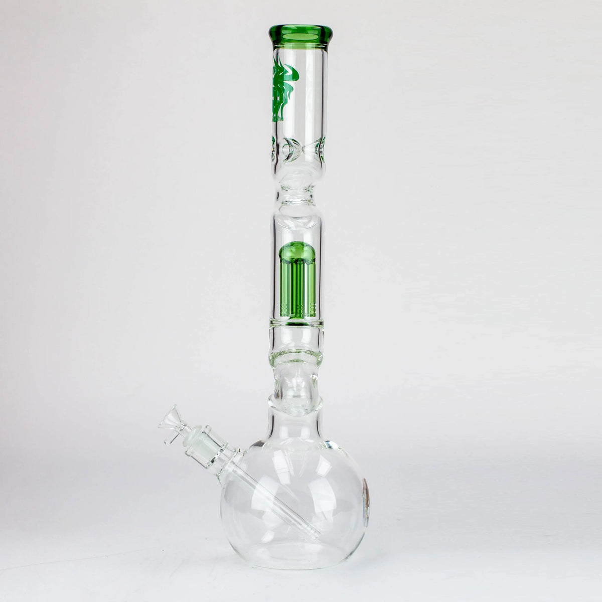 20 Inch Green Kink Zong Tree Perc Beaker Bong from XTREME