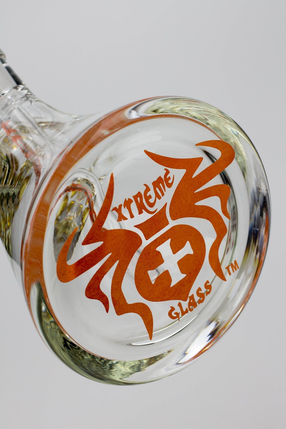 Bottom Base of the 14 Inch Scientific Beaker Bong with XTREME Glass Logo